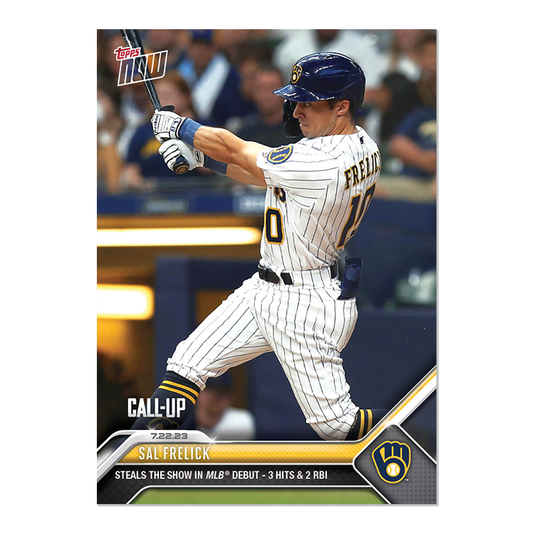 Sal Frelick - 2023 MLB Topps NOW® Card 602 - PR: 3920
