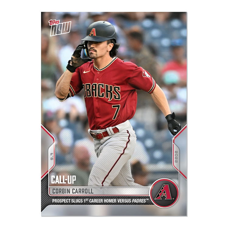 Corbin Carroll - 2022 MLB Topps NOW® Card 860 - PR: 1127