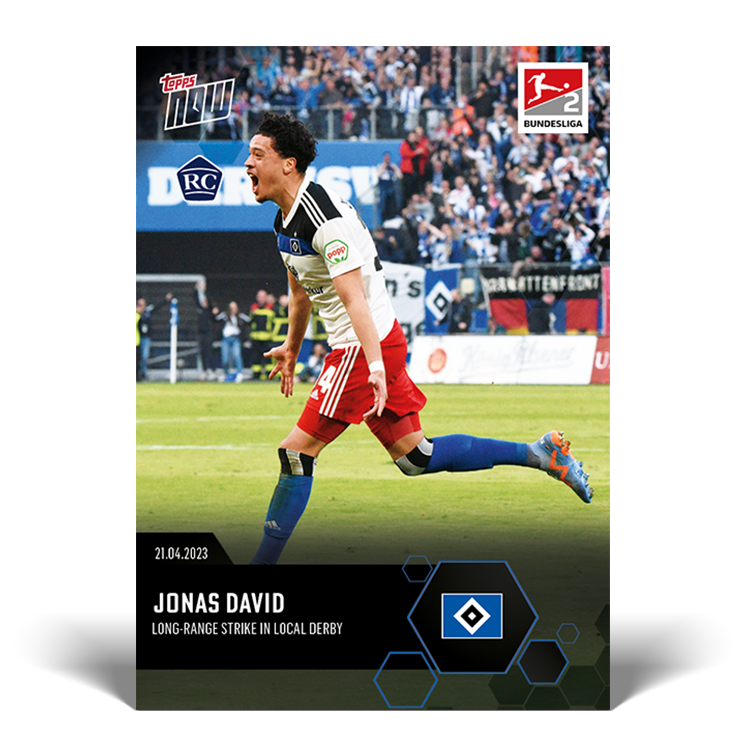 Long range strike in local derby- Bundesliga Topps NOW® Card #187 - PR: 337