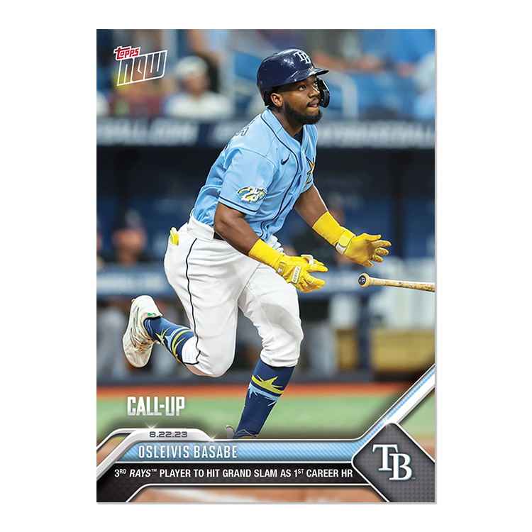 Osleivis Basabe - 2023 MLB Topps NOW® Card 748 - PR: 930