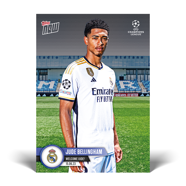 Welcome Jude ! - UCL Topps NOW® Card #126 - PR: 4327