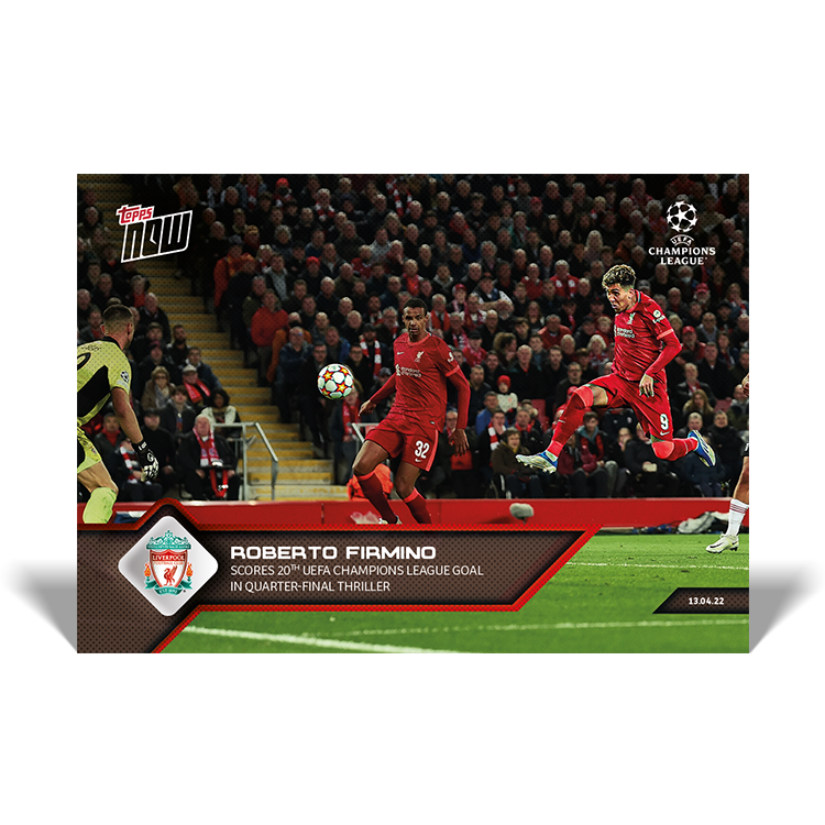 Scores 20th UCL goal in quarter-final thriller - UCL Topps NOW® Card #142