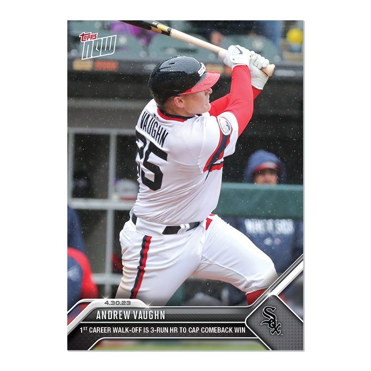 Andrew Vaughn - 2023 MLB Topps NOW® Card 212 - PR: 255