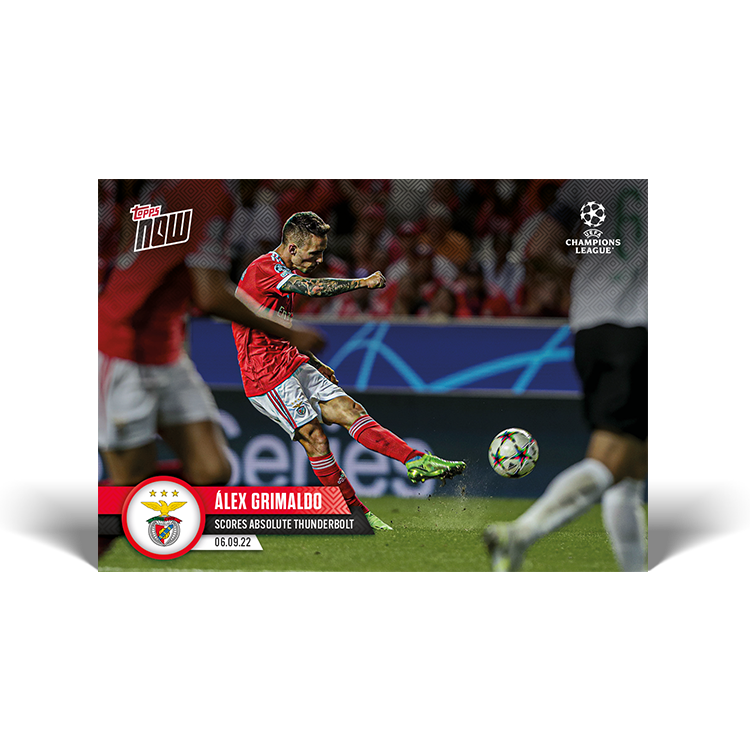 Scores absolute thunderbolt - UCL Topps NOW® Card #10 - PR: 171