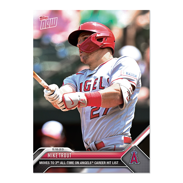 Mike Trout - 2023 MLB Topps NOW® Card 314 - PR: 982