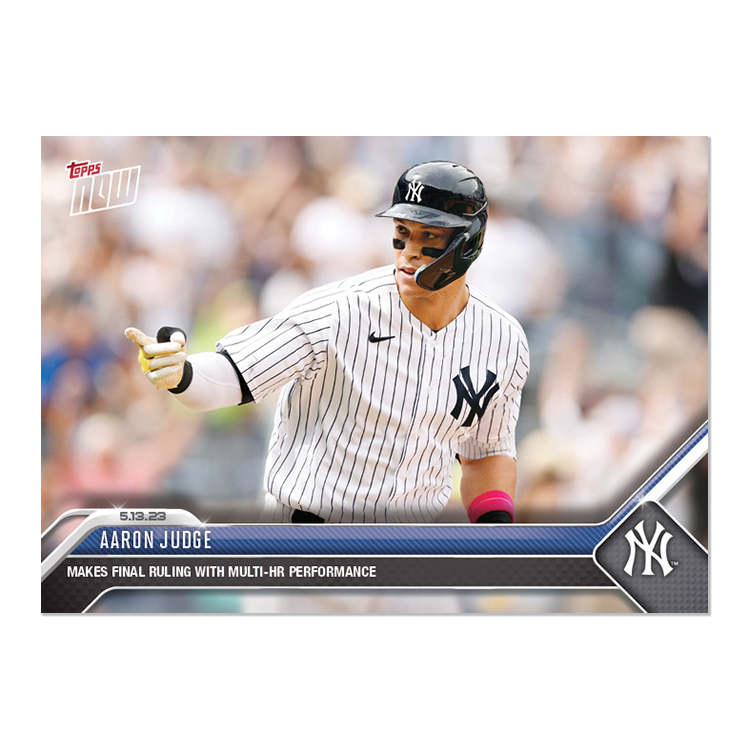Aaron Judge - 2023 MLB Topps NOW® Card 284 - PR: 1073