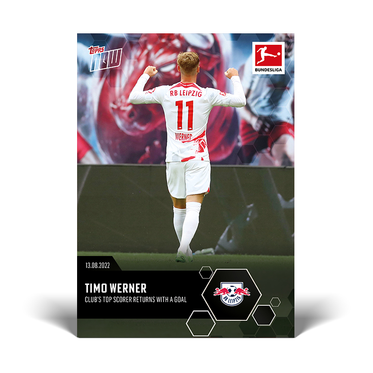 Club's top-scorer returns with a goal - Bundesliga Topps NOW® Card #17 - PR: 157