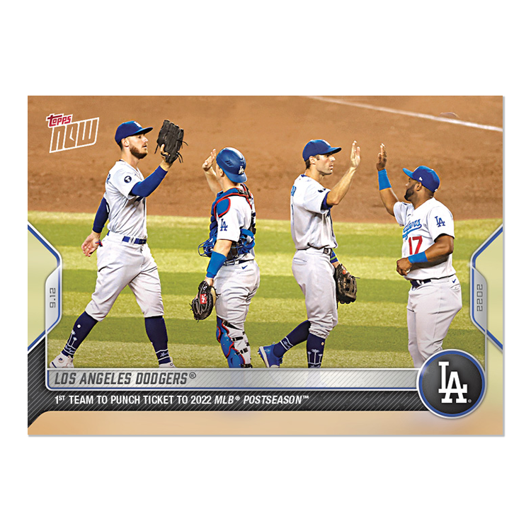 Los Angeles Dodgers - 2022 MLB Topps NOW® Card 886 - PR: 340