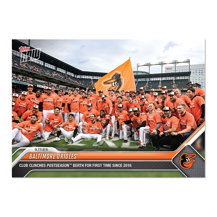 Baltimore Orioles - 2023 MLB Topps NOW® Card 881 - PR: 2050