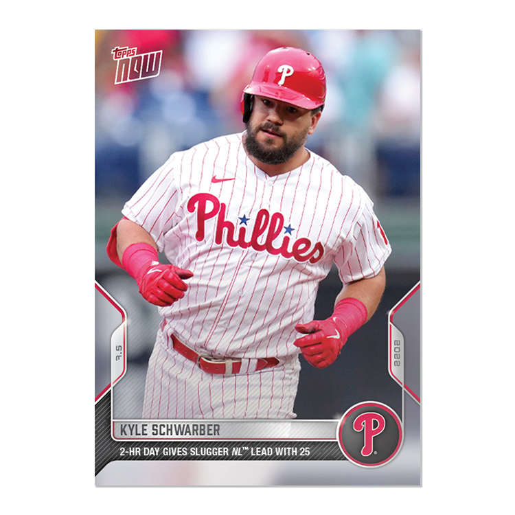 Kyle Schwarber - 2022 MLB Topps NOW® Card 473 - PR: 367