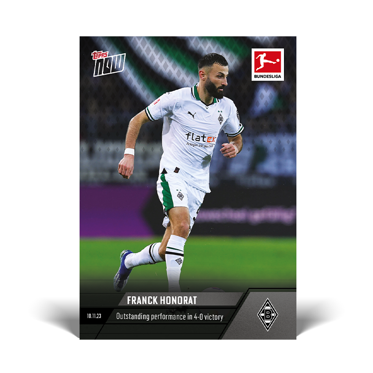 Franck Honorat - Outstanding performance in 4-0 victory - Bundesliga Topps NOW® Card #66 - PR: 117