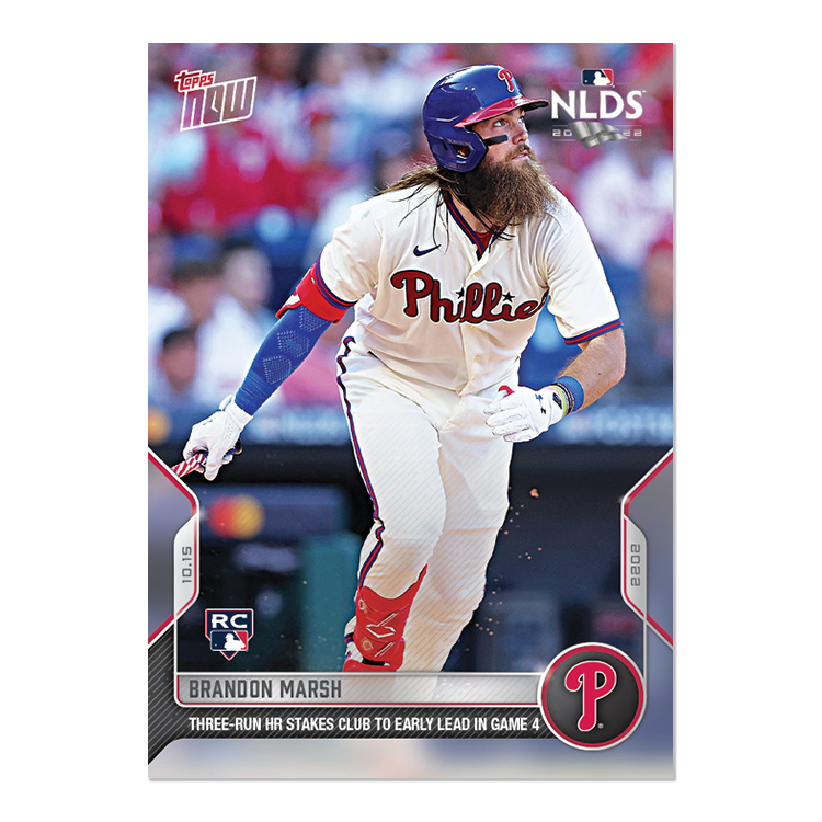 Brandon Marsh - 2022 MLB Topps NOW® Card 1078 - PR: 1065