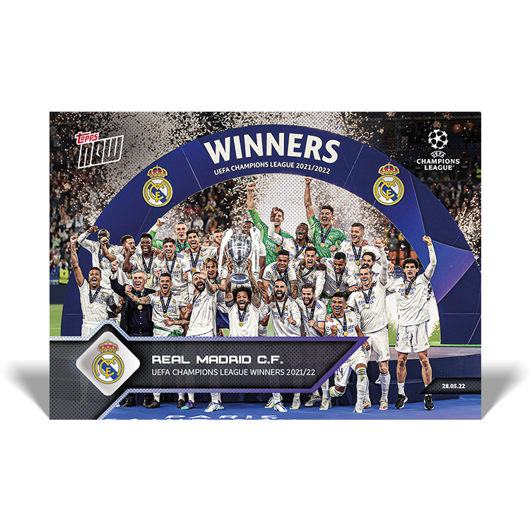 UEFA Champions League Winners 2021/22 - UCL Topps NOW® Card #161 - PR: 1616