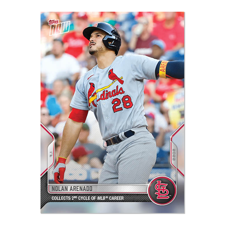 Nolan Arenado - 2022 MLB Topps NOW® Card 444 - PR: 740