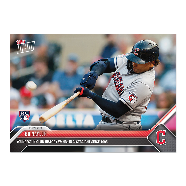 Bo Naylor - 2023 MLB Topps NOW® Card 782 - PR: 492