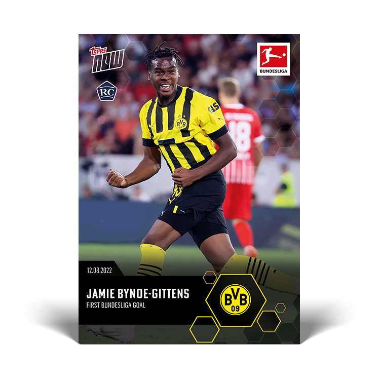 First Bundesliga goal - Bundesliga Topps NOW® Card #14 - PR: 4738