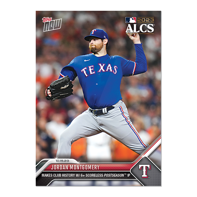 Jordan Montgomery - 2023 MLB Topps NOW® Card 1003 - PR: 428