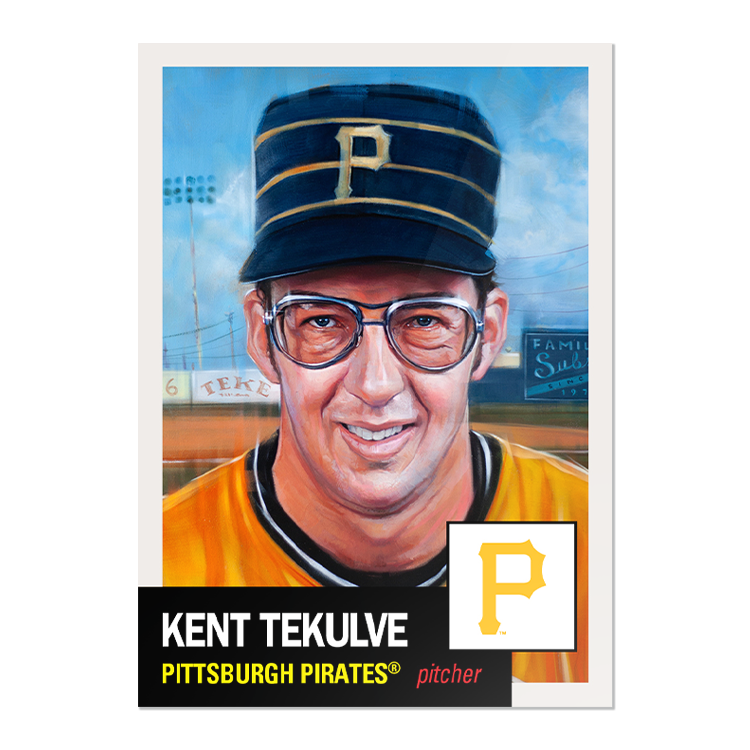 Topps MLB® Living Set® Card #710 - Kent Tekulve - PR: 1474