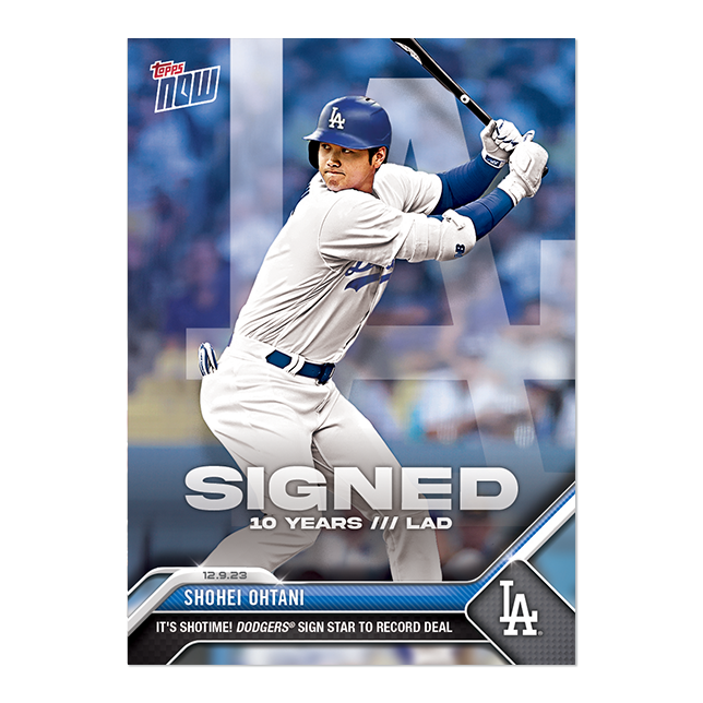 Shohei Ohtani - 2023 MLB Topps NOW® Card OS21 - PR: 107,541