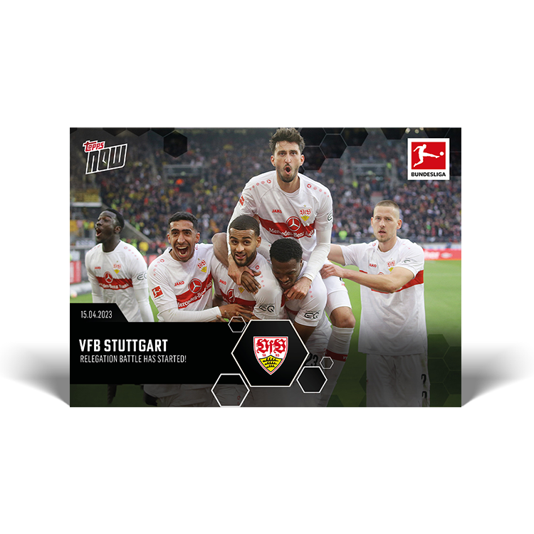 Relegation battle has started! - Bundesliga Topps NOW® Card #180 - PR: 113