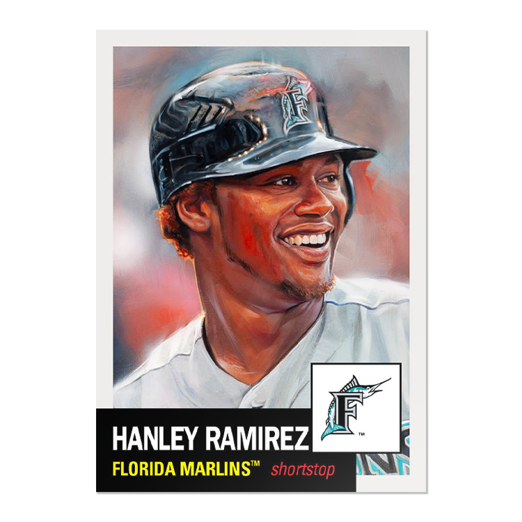 Topps MLB® Living Set® Card #690 - Hanley Ramirez - PR: 1279