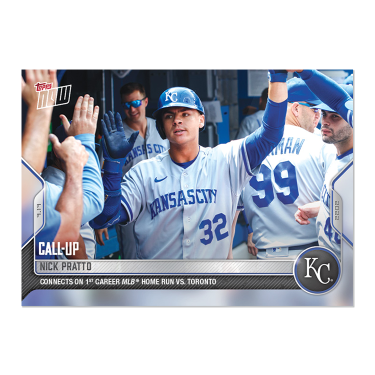 Nick Pratto - 2022 MLB Topps NOW® Card 551 - PR: 740