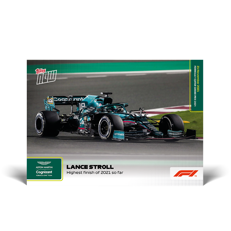 4-Card Bundle - F1 Topps NOW® - Cards #74-77