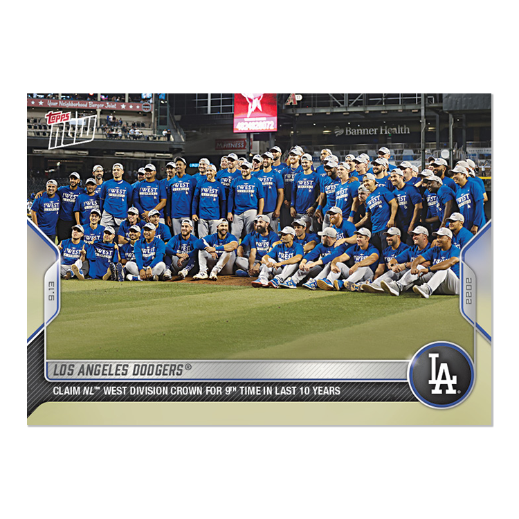 Los Angeles Dodgers - 2022 MLB Topps NOW® Card 898 - PR: 604