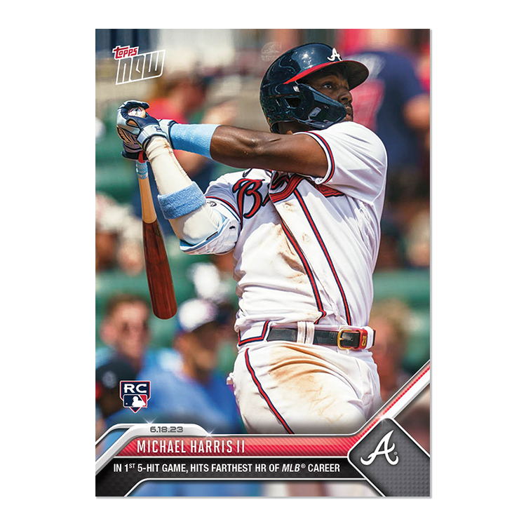 Michael Harris II - 2023 MLB Topps NOW® Card 458 - PR: 1316
