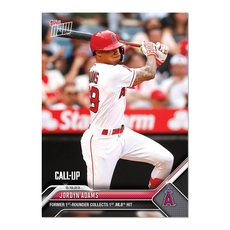 Jordyn Adams - 2023 MLB Topps NOW® Card 734 - PR: 725