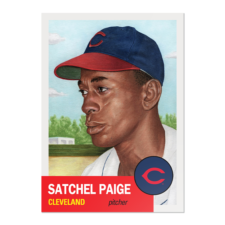 Topps MLB® Living Set® Card #700 - Satchel Paige - PR: 3174