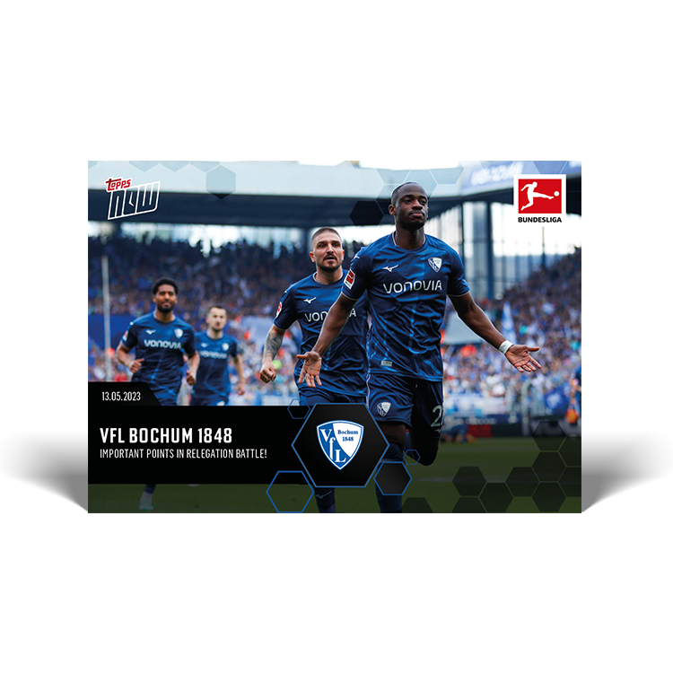 Important points in relegation battle! - Bundesliga Topps NOW® Card #202 - PR: 51