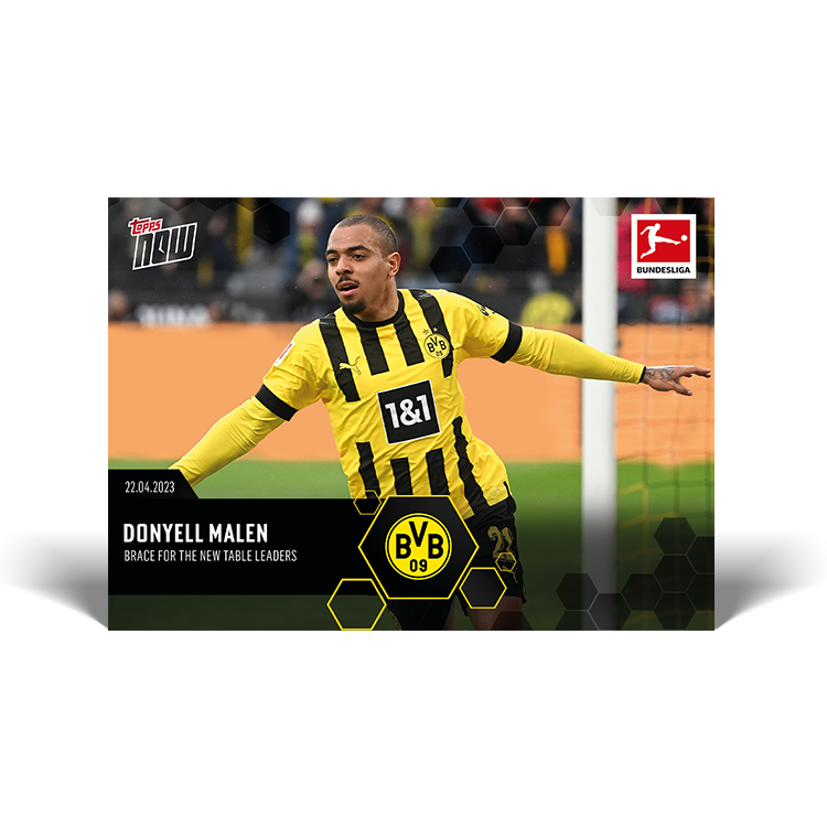 Brace for the new table leaders - Bundesliga Topps NOW® Card #184 - PR: 102