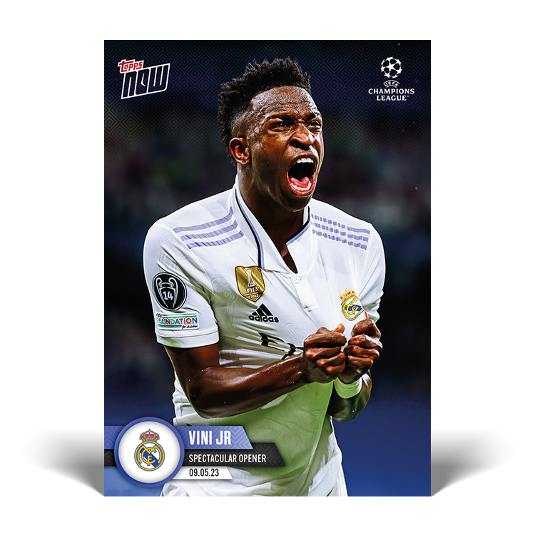 Spectacular opener - UCL Topps NOW® Card #104 - PR: 1022