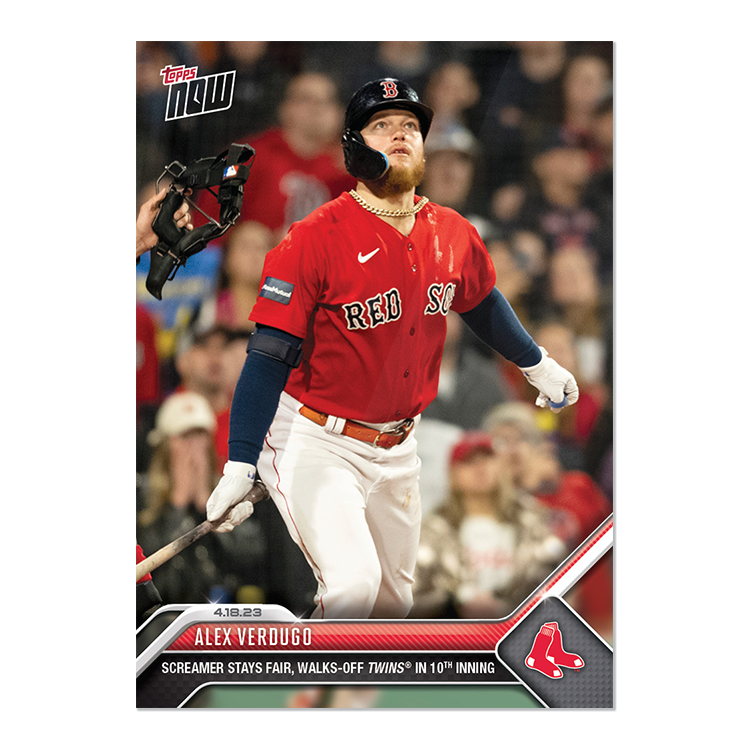 Alex Verdugo - 2023 MLB Topps NOW® Card 145 - PR: 429