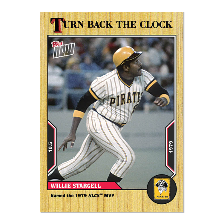 Willie Stargell - 2022 MLB Topps NOW® Turn Back The Clock - Card 189 - PR: 300