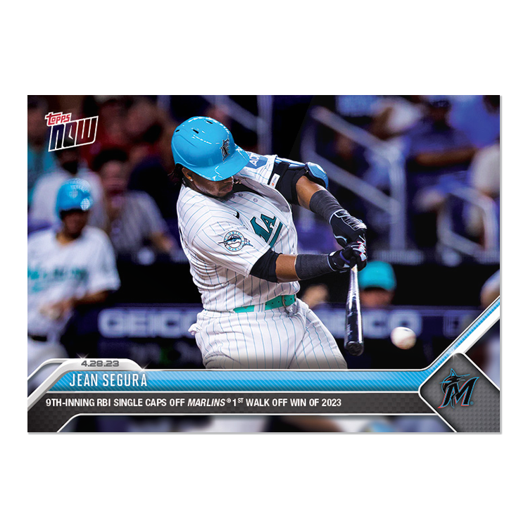 Jean Segura - 2023 MLB Topps NOW® Card 196 - PR: 205