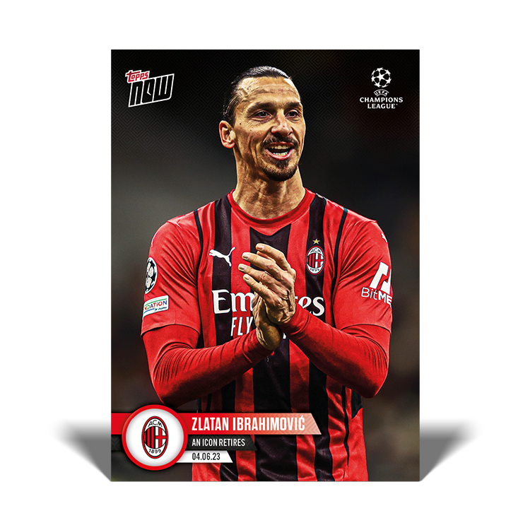 An icon retires - UCL Topps NOW® Card #125 - PR: 4875