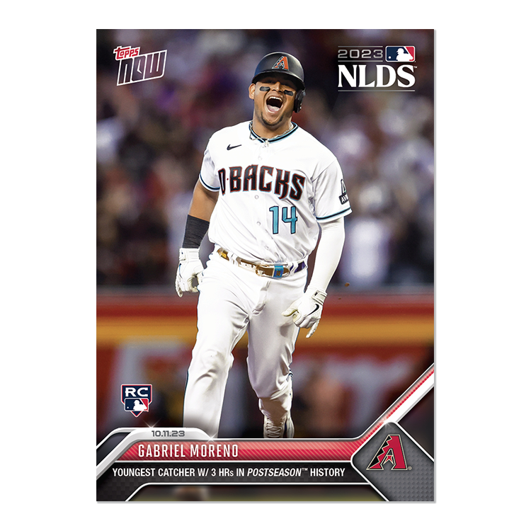Gabriel Moreno - 2023 MLB Topps NOW® Card 997 - PR: 940