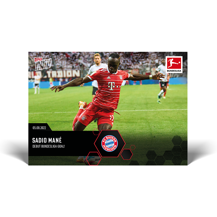 Debut Bundesliga Goal! - Bundesliga Topps NOW® Card #5 - PR: 178