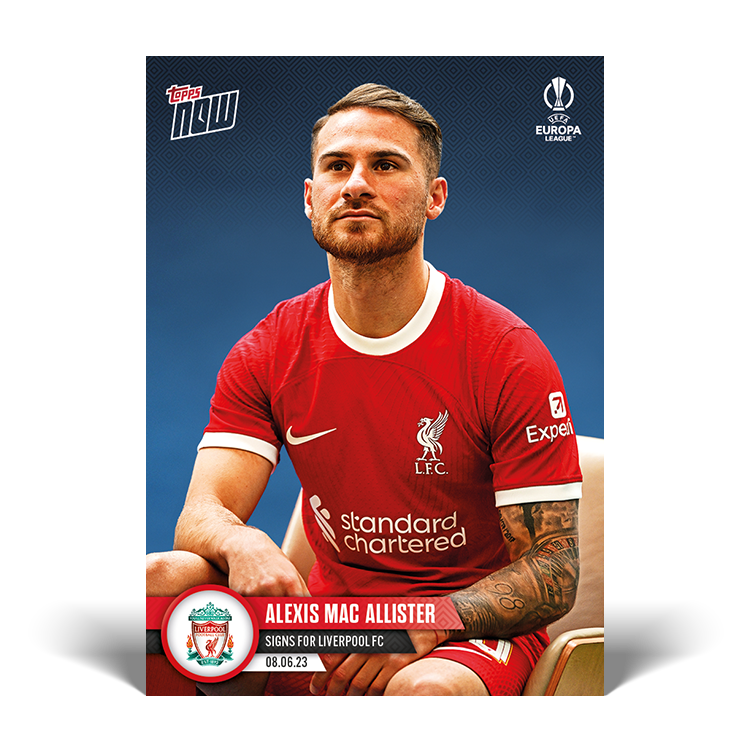Signs for Liverpool FC - EL Topps NOW® Card #PS01 - PR: 676