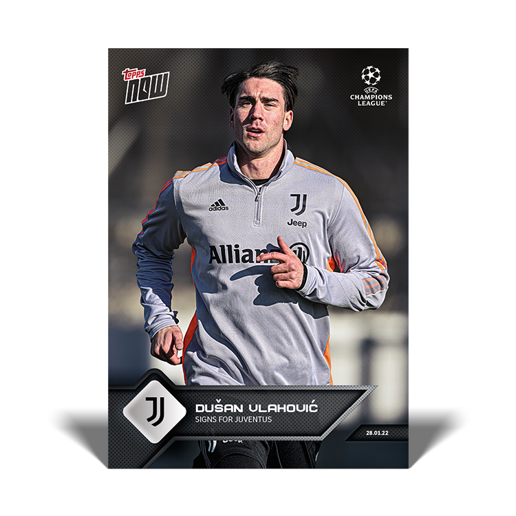 Signs For Juventus - UCL Topps NOW® Card #104 - PR: 1895