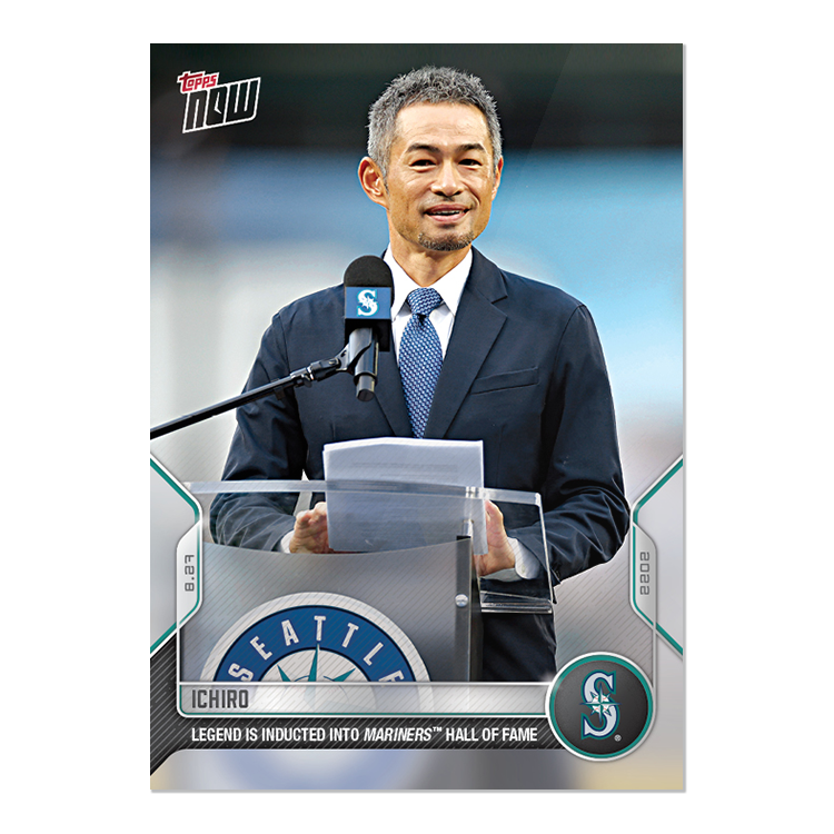 Ichiro - 2022 MLB Topps NOW® Card 790 - PR: 2275