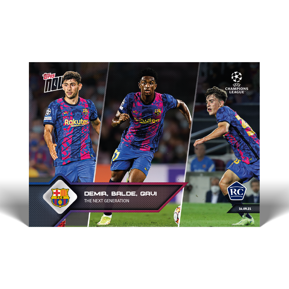 The next generation - UCL Topps NOW® Card #18 - PR: 11174