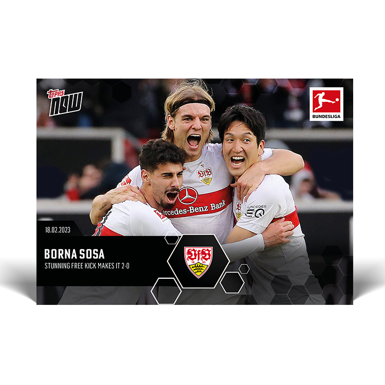 Stunning Free kick makes it 2-0 - Bundesliga Topps NOW® Card #139 - PR: 88