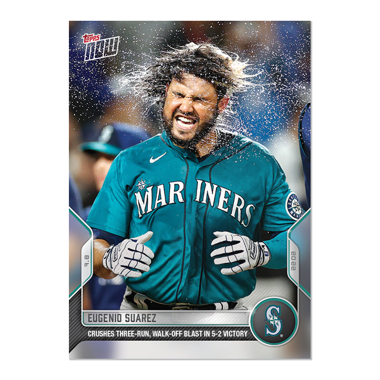 Eugenio Suarez - 2022 MLB Topps NOW® Card 497 - PR: 527