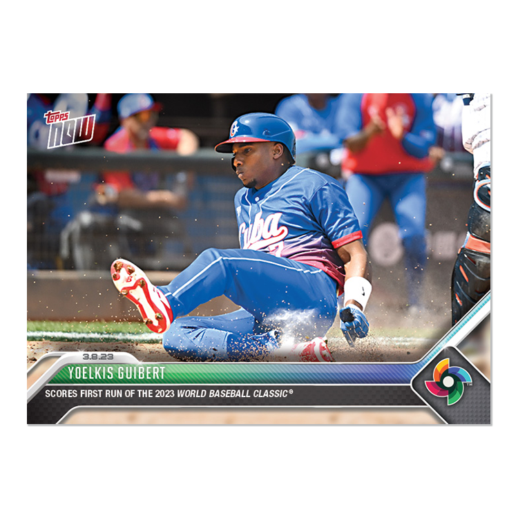 Yoelkis Guibert - 2023 World Baseball Classic Topps NOW® Card 1 - PR: 429