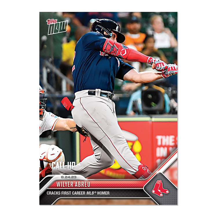 Wilyer Abreu - 2023 MLB Topps NOW® Card 757 - PR: 985