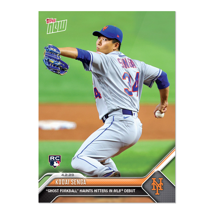 Kodai Senga - 2023 MLB Topps NOW® Card 32 - PR: 6207