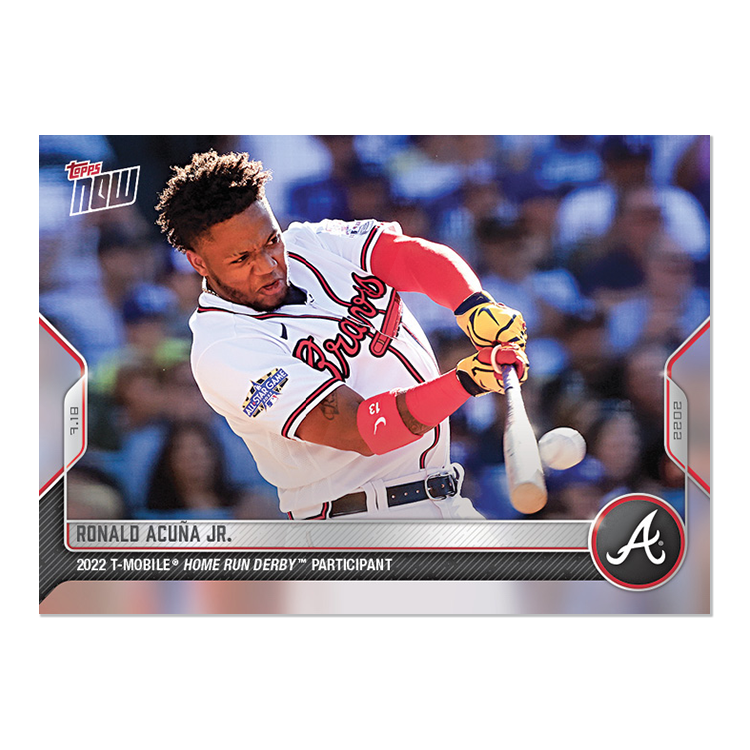 Ronald Acuña Jr. - 2022 MLB Topps NOW® Card 560 - PR: 535